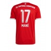 Herren Fußballbekleidung Bayern Munich Sadio Mane #17 Heimtrikot 2022-23 Kurzarm